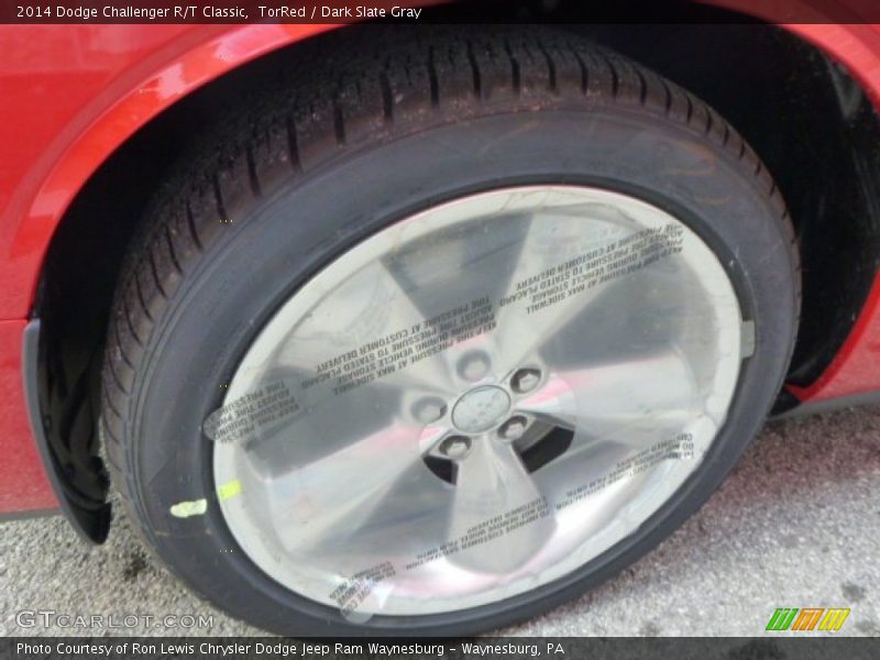 TorRed / Dark Slate Gray 2014 Dodge Challenger R/T Classic