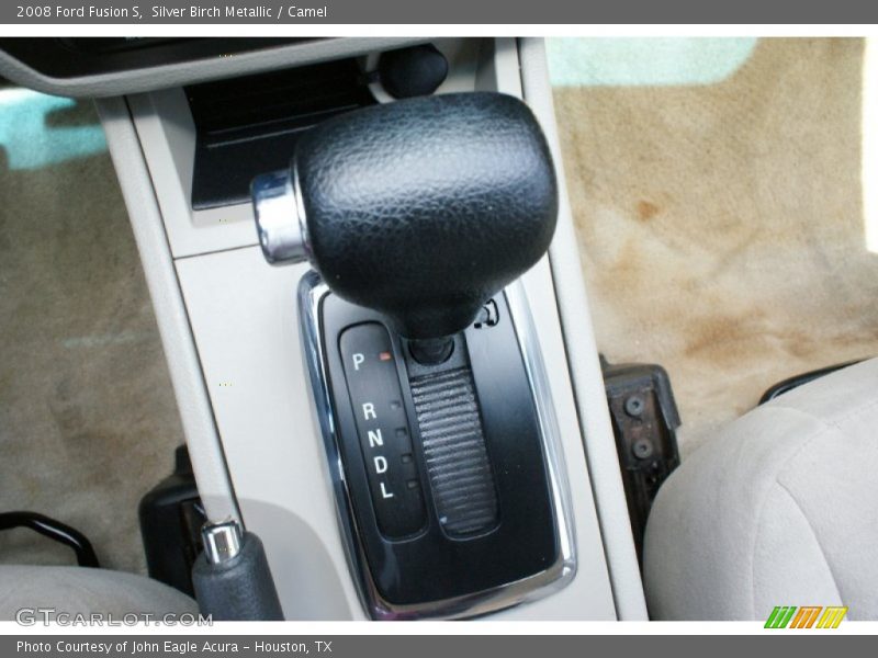 Silver Birch Metallic / Camel 2008 Ford Fusion S