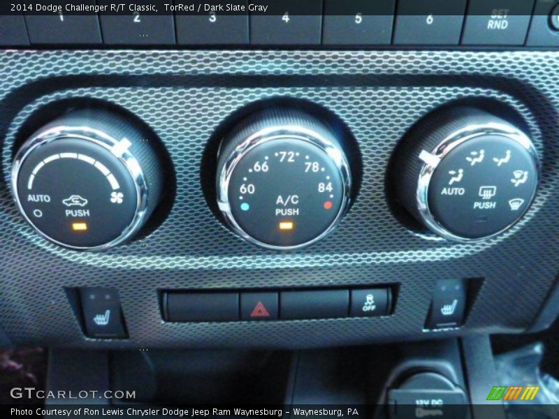 TorRed / Dark Slate Gray 2014 Dodge Challenger R/T Classic