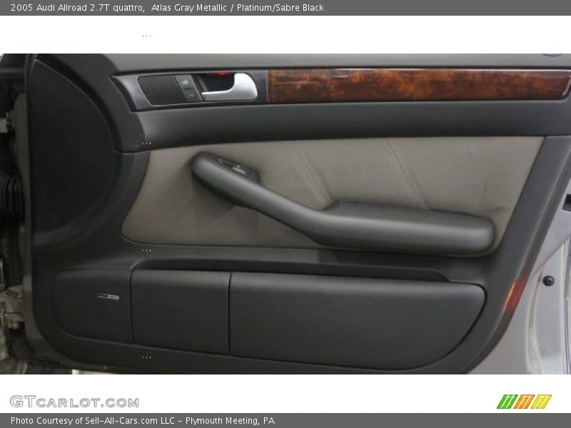 Atlas Gray Metallic / Platinum/Sabre Black 2005 Audi Allroad 2.7T quattro