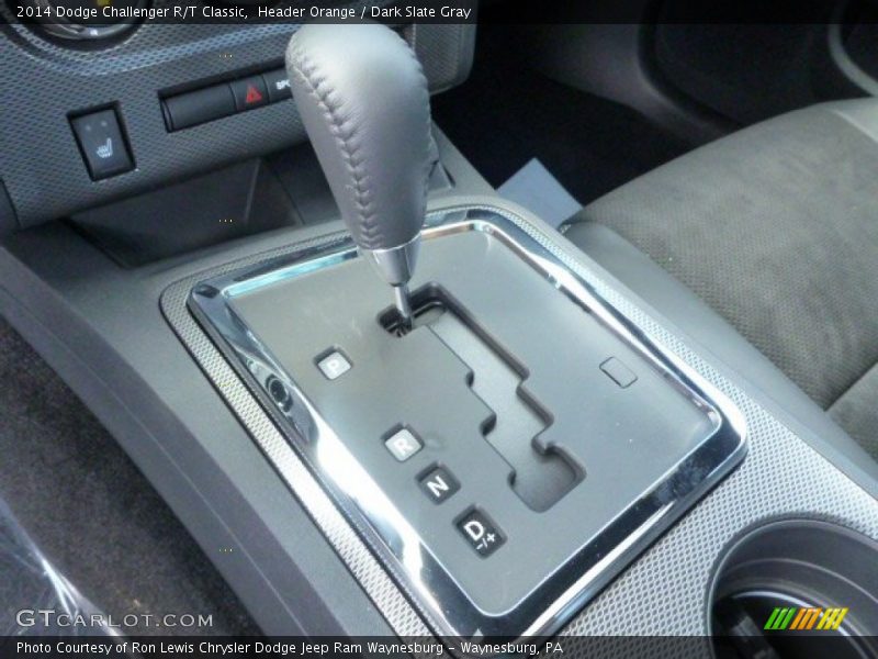 Header Orange / Dark Slate Gray 2014 Dodge Challenger R/T Classic