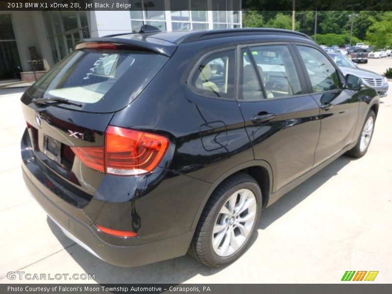 Jet Black / Beige 2013 BMW X1 xDrive 28i