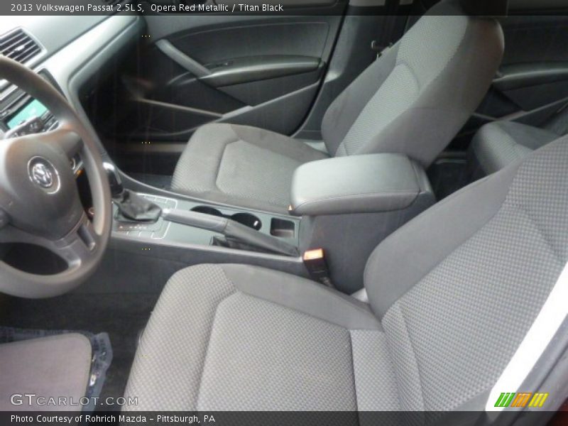 Opera Red Metallic / Titan Black 2013 Volkswagen Passat 2.5L S