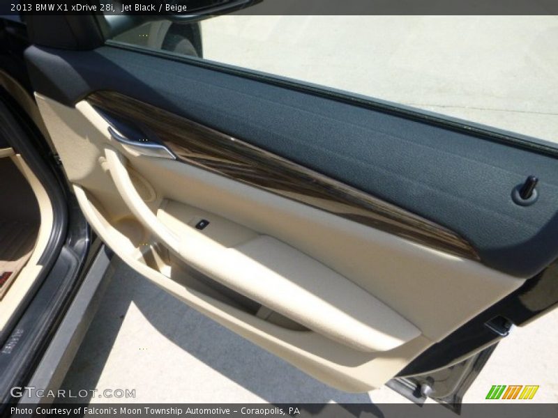 Jet Black / Beige 2013 BMW X1 xDrive 28i