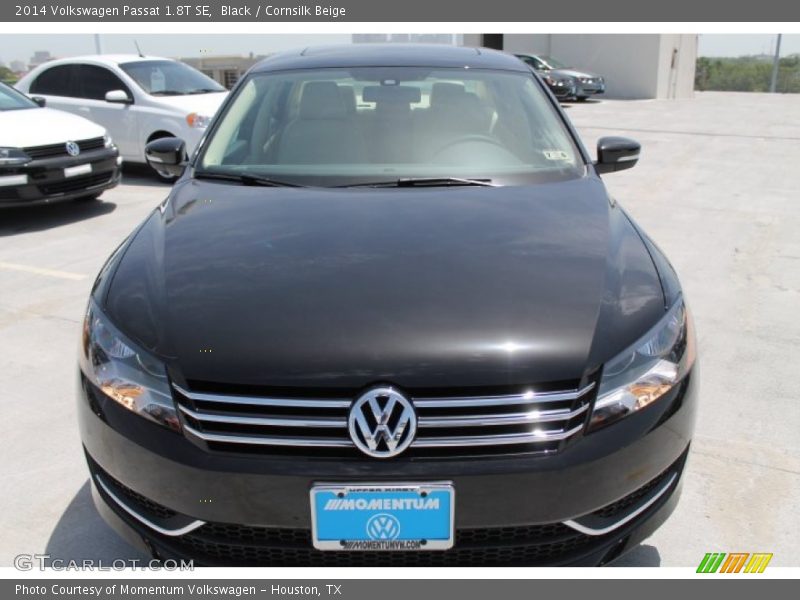 Black / Cornsilk Beige 2014 Volkswagen Passat 1.8T SE