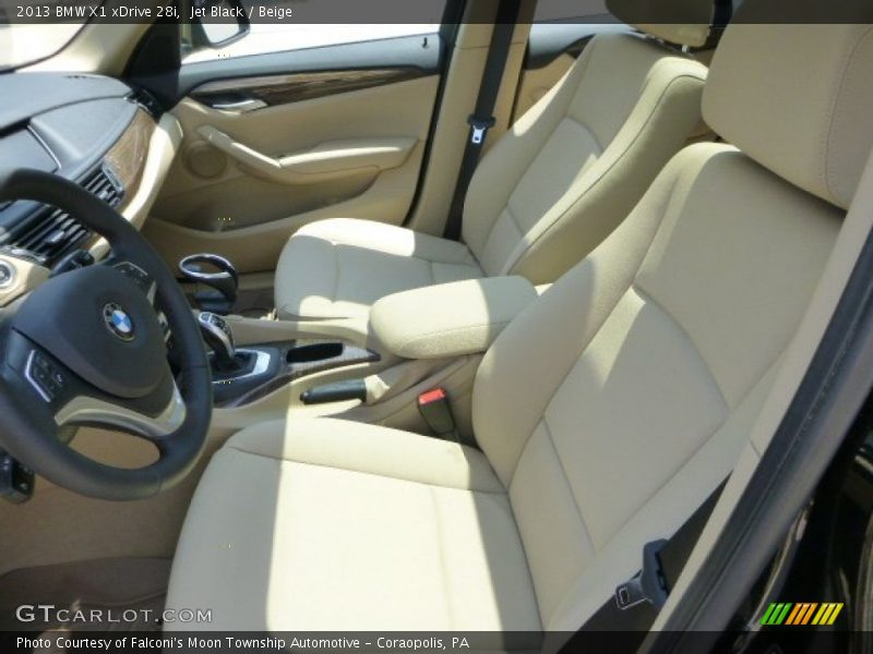 Jet Black / Beige 2013 BMW X1 xDrive 28i