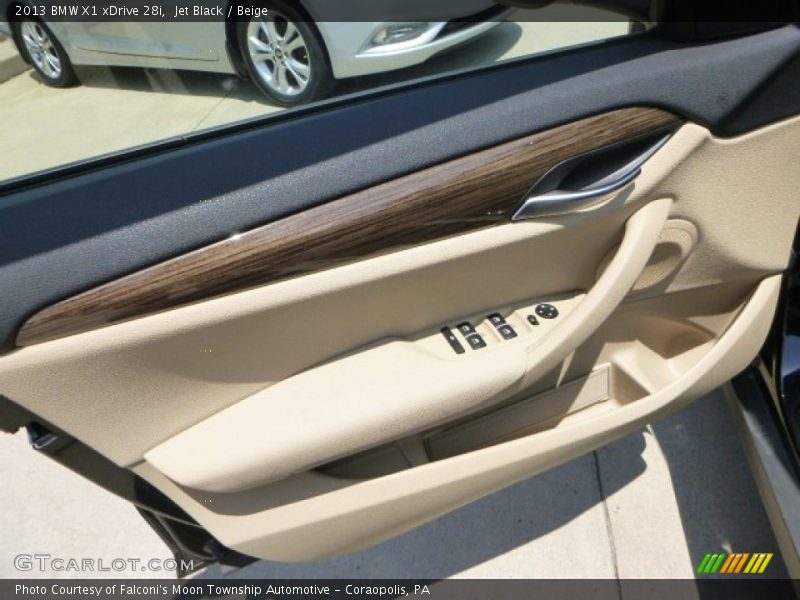 Jet Black / Beige 2013 BMW X1 xDrive 28i