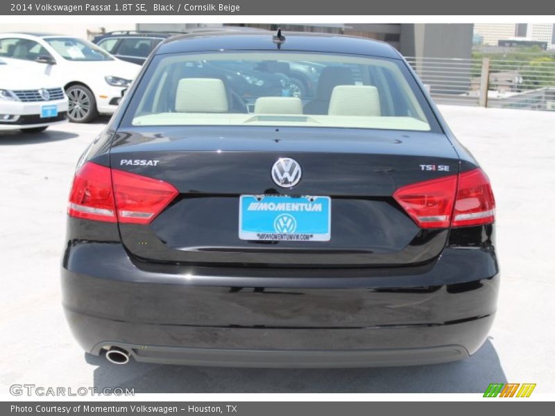 Black / Cornsilk Beige 2014 Volkswagen Passat 1.8T SE