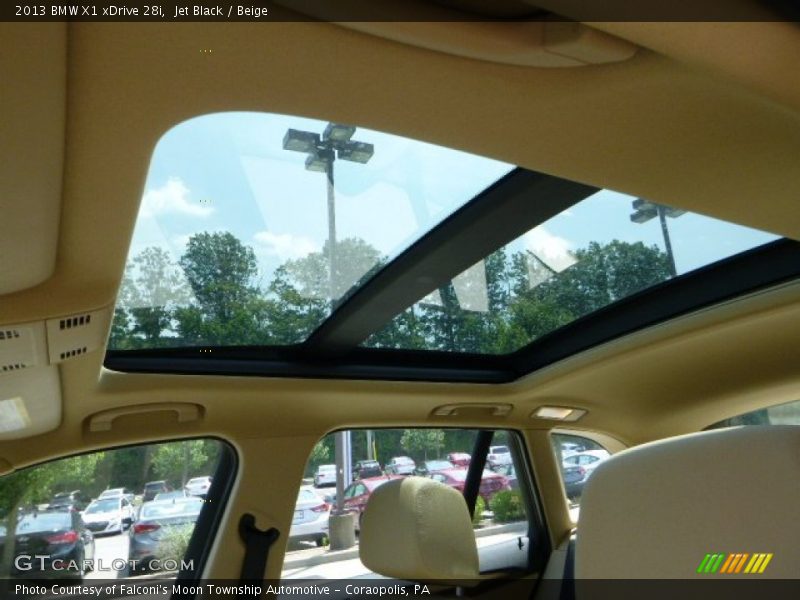 Jet Black / Beige 2013 BMW X1 xDrive 28i
