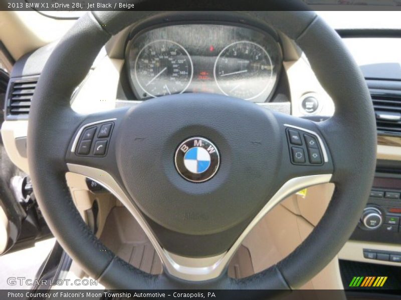 Jet Black / Beige 2013 BMW X1 xDrive 28i