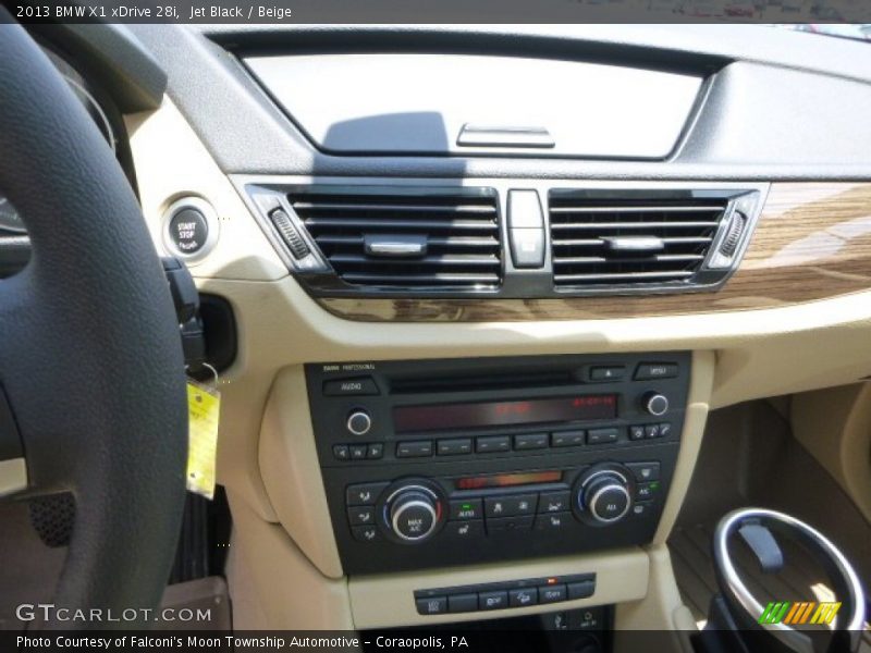 Jet Black / Beige 2013 BMW X1 xDrive 28i