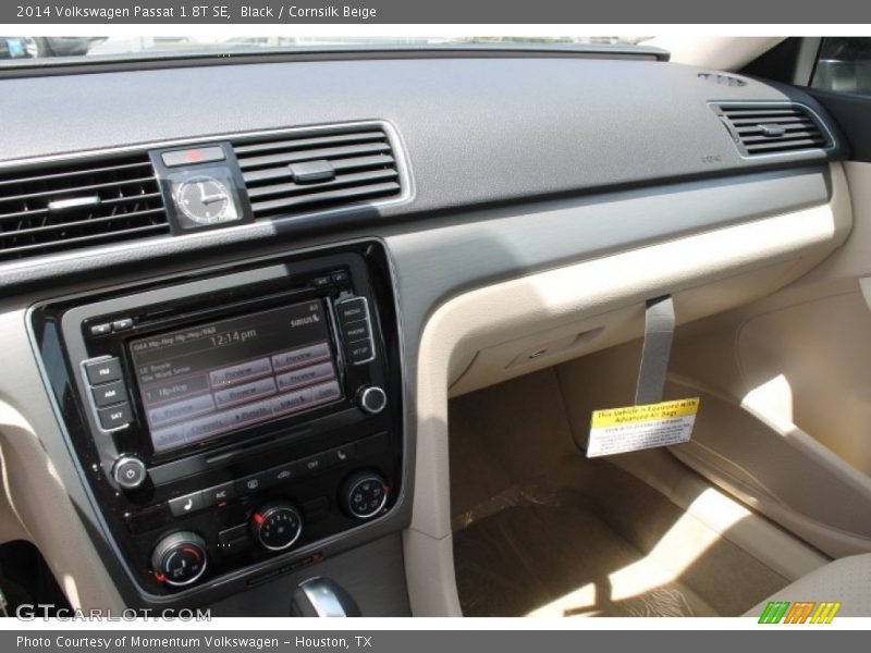 Black / Cornsilk Beige 2014 Volkswagen Passat 1.8T SE