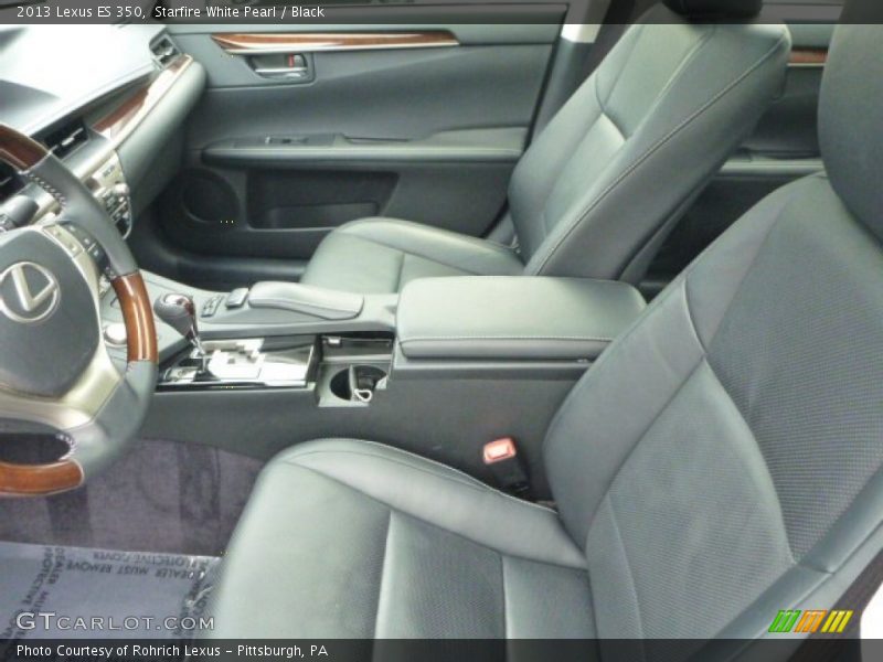 Starfire White Pearl / Black 2013 Lexus ES 350