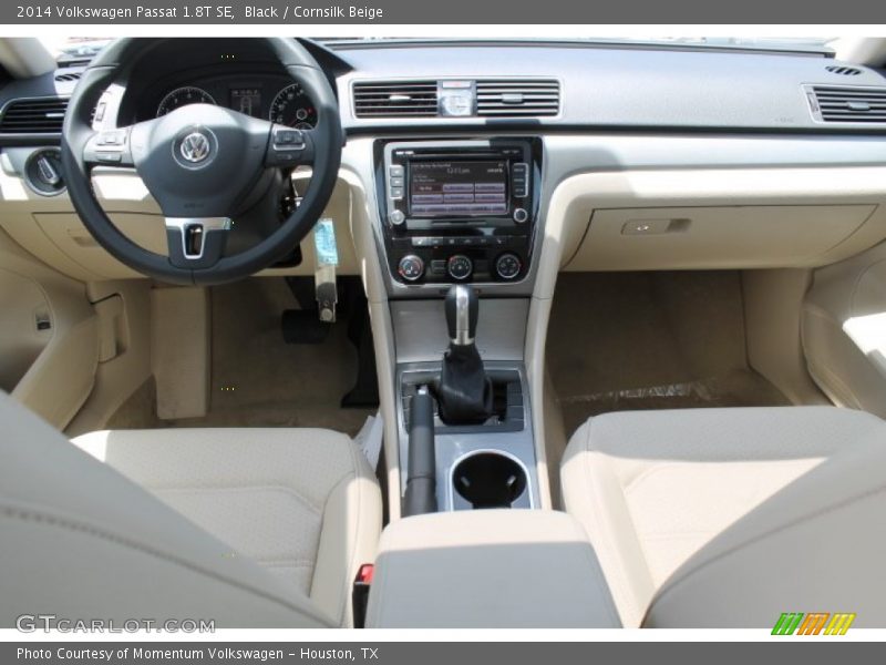 Black / Cornsilk Beige 2014 Volkswagen Passat 1.8T SE
