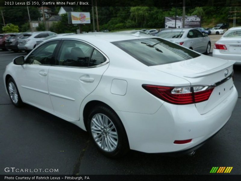 Starfire White Pearl / Black 2013 Lexus ES 350