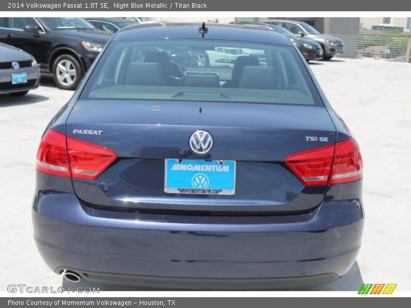 Night Blue Metallic / Titan Black 2014 Volkswagen Passat 1.8T SE