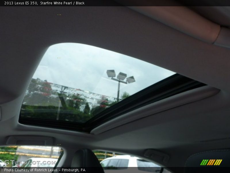 Starfire White Pearl / Black 2013 Lexus ES 350