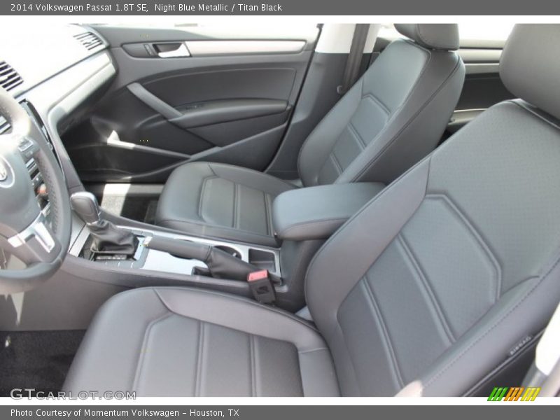 Night Blue Metallic / Titan Black 2014 Volkswagen Passat 1.8T SE