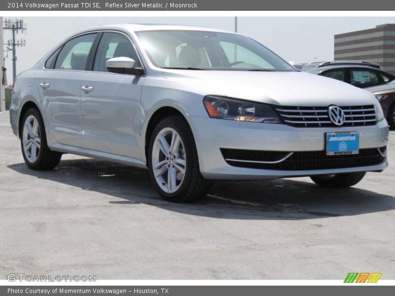 Reflex Silver Metallic / Moonrock 2014 Volkswagen Passat TDI SE