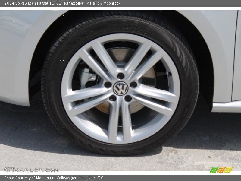Reflex Silver Metallic / Moonrock 2014 Volkswagen Passat TDI SE