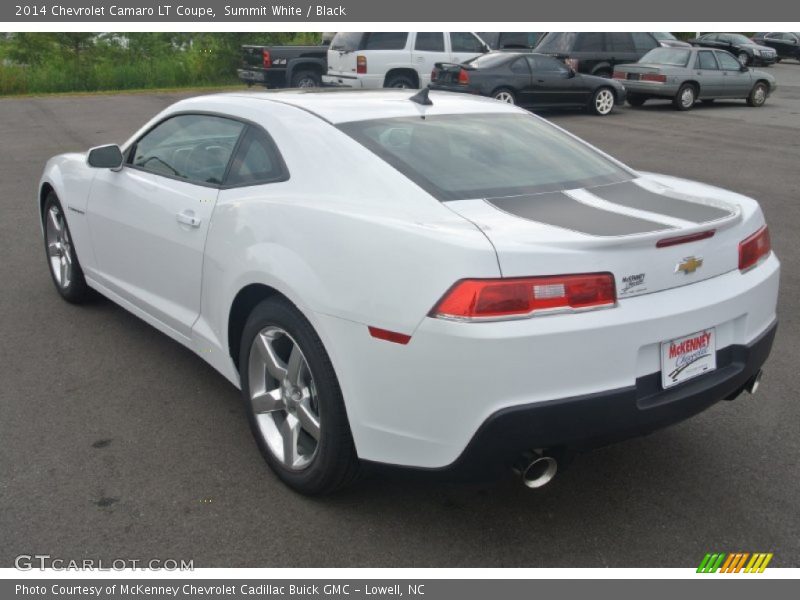 Summit White / Black 2014 Chevrolet Camaro LT Coupe