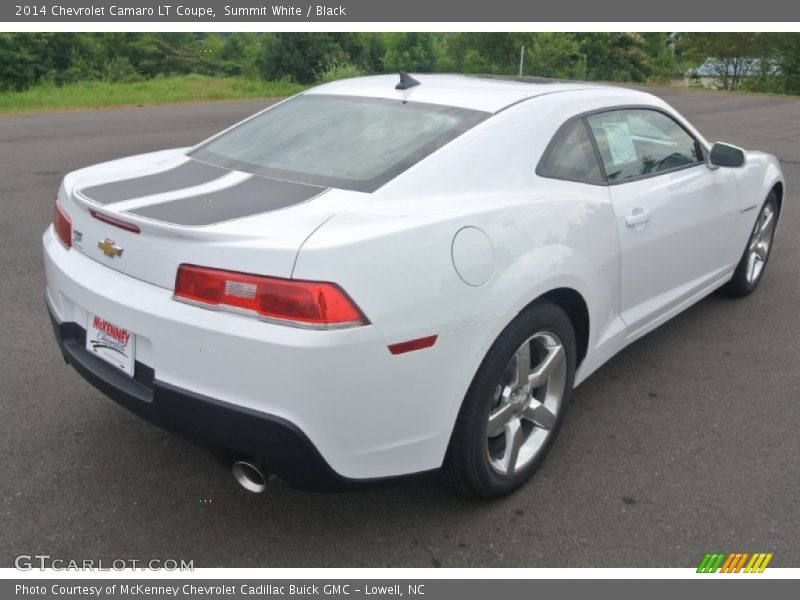 Summit White / Black 2014 Chevrolet Camaro LT Coupe