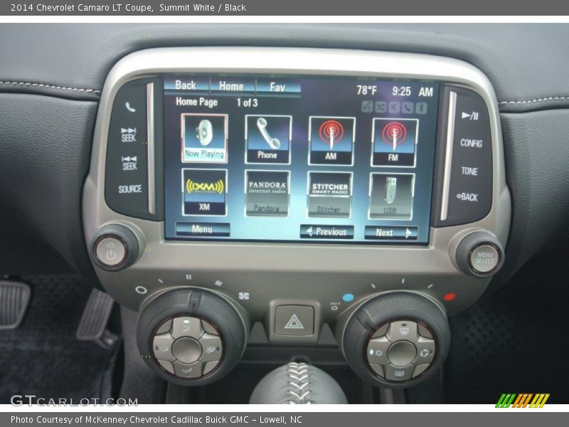 Summit White / Black 2014 Chevrolet Camaro LT Coupe