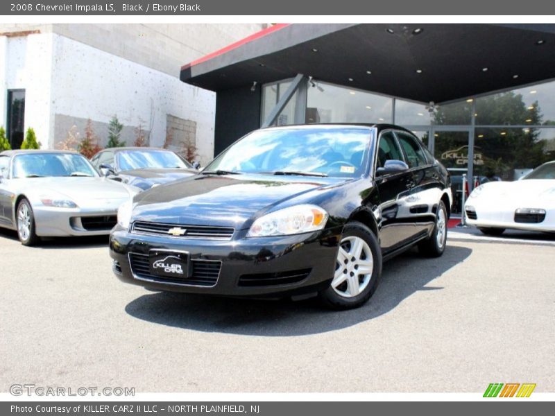 Black / Ebony Black 2008 Chevrolet Impala LS
