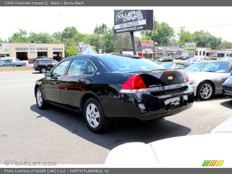Black / Ebony Black 2008 Chevrolet Impala LS