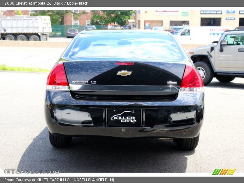 Black / Ebony Black 2008 Chevrolet Impala LS