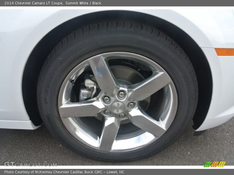 Summit White / Black 2014 Chevrolet Camaro LT Coupe
