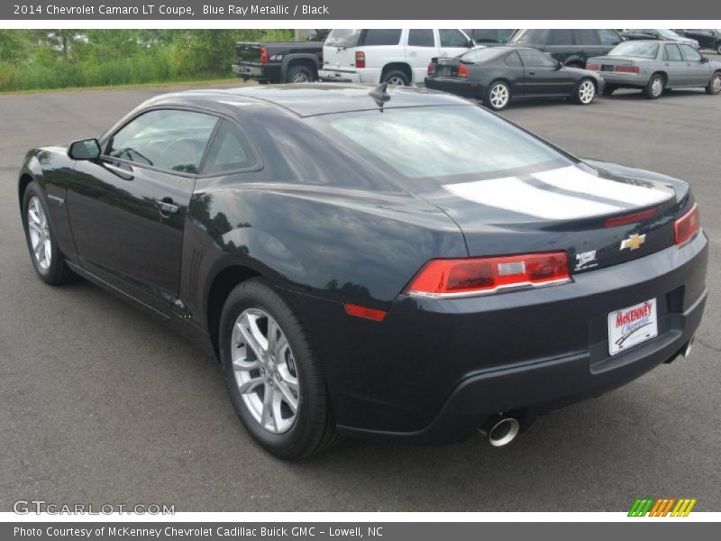 Blue Ray Metallic / Black 2014 Chevrolet Camaro LT Coupe