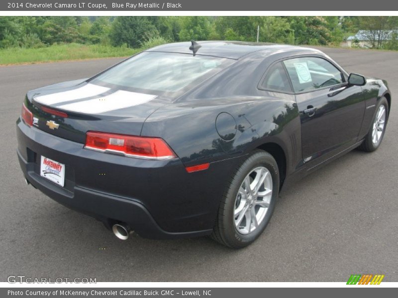 Blue Ray Metallic / Black 2014 Chevrolet Camaro LT Coupe