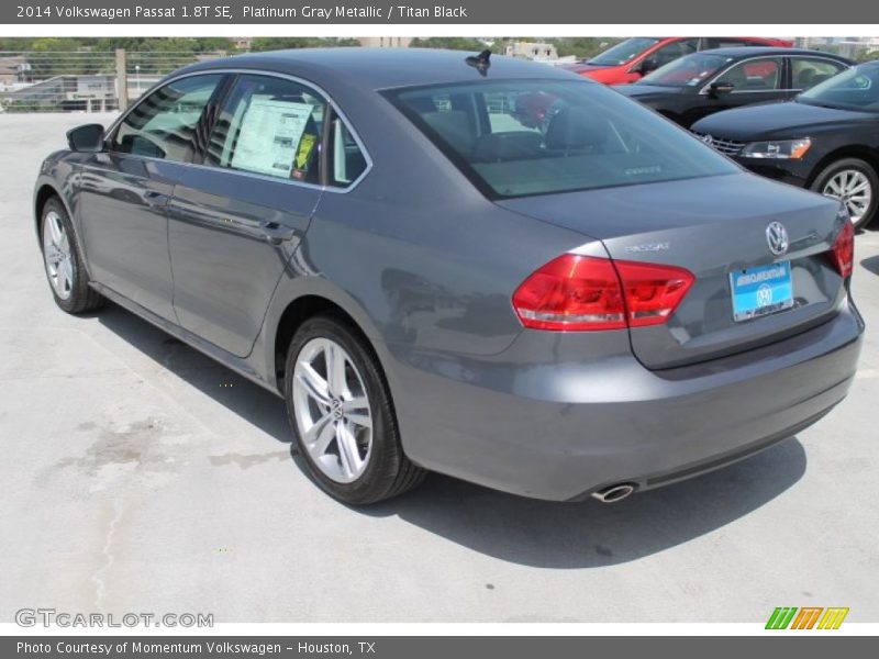 Platinum Gray Metallic / Titan Black 2014 Volkswagen Passat 1.8T SE