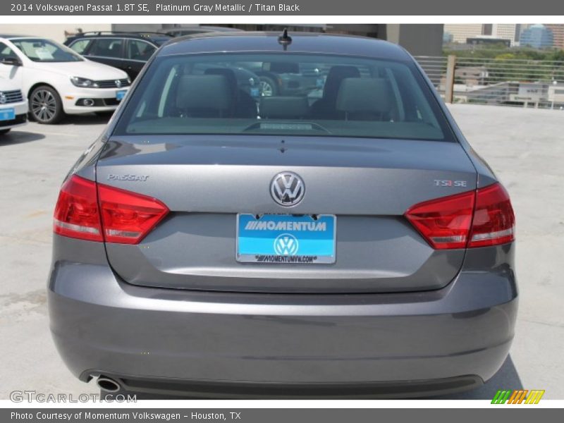 Platinum Gray Metallic / Titan Black 2014 Volkswagen Passat 1.8T SE