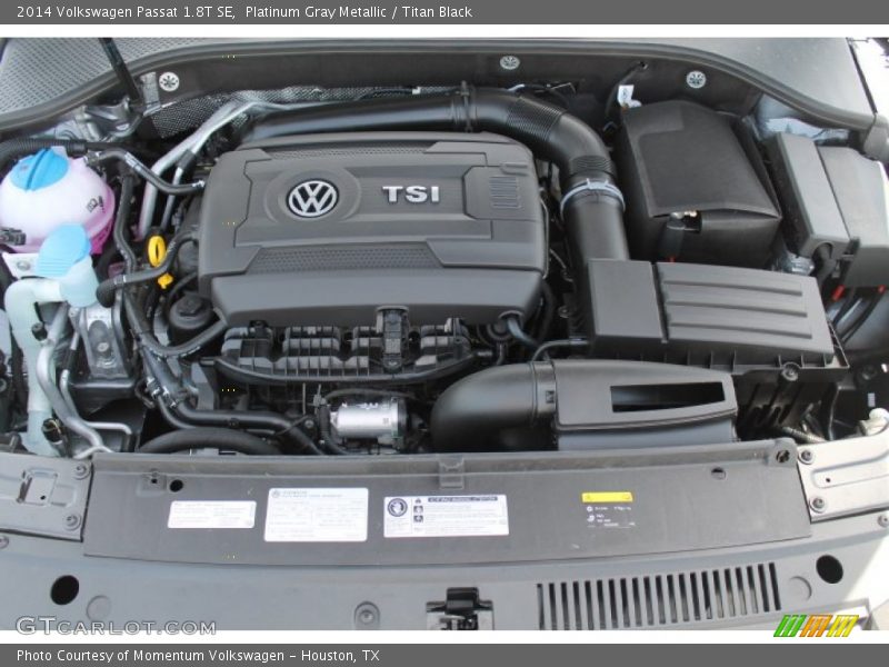 Platinum Gray Metallic / Titan Black 2014 Volkswagen Passat 1.8T SE