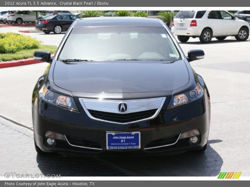 Crystal Black Pearl / Ebony 2012 Acura TL 3.5 Advance