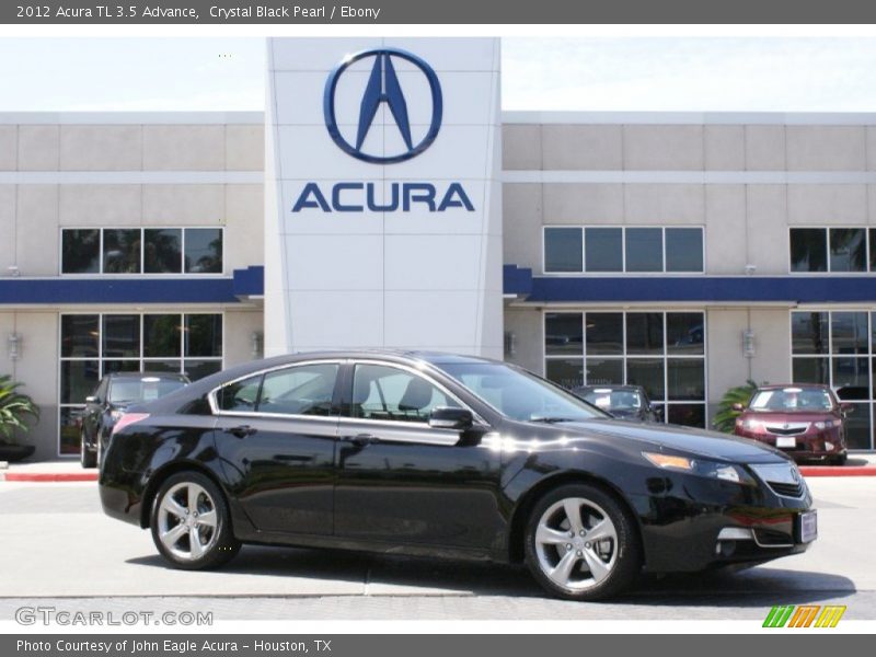 Crystal Black Pearl / Ebony 2012 Acura TL 3.5 Advance