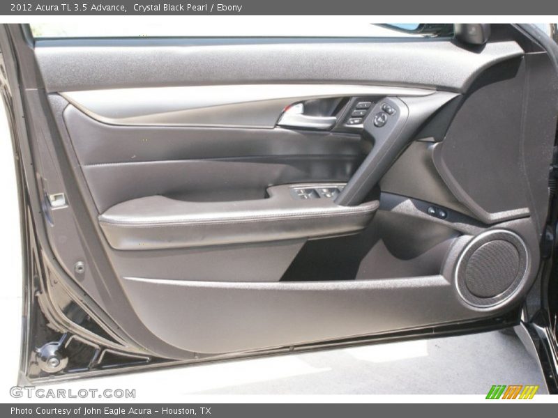 Crystal Black Pearl / Ebony 2012 Acura TL 3.5 Advance
