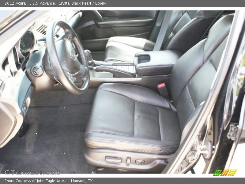 Crystal Black Pearl / Ebony 2012 Acura TL 3.5 Advance