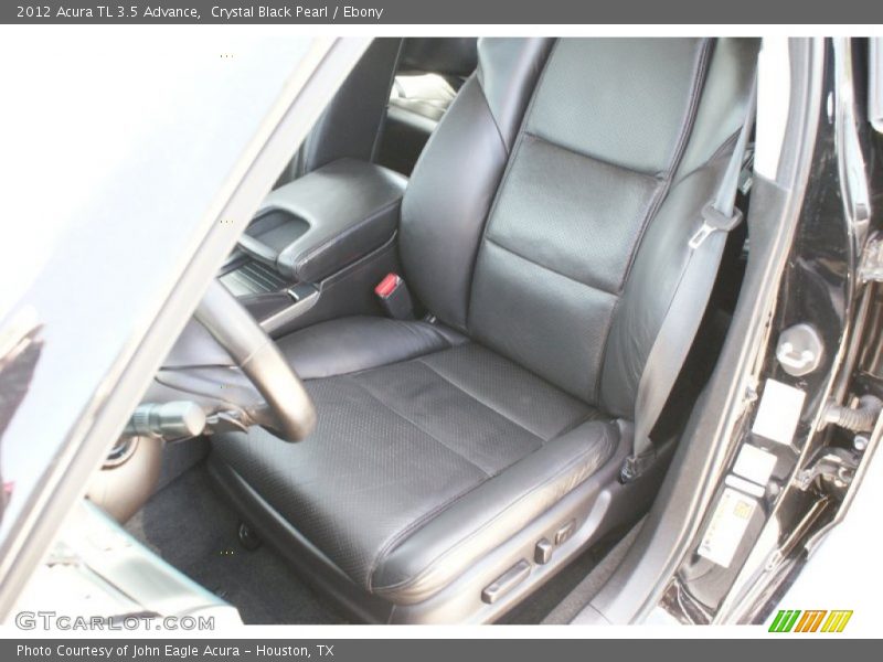 Crystal Black Pearl / Ebony 2012 Acura TL 3.5 Advance