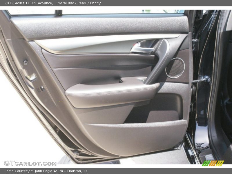 Crystal Black Pearl / Ebony 2012 Acura TL 3.5 Advance