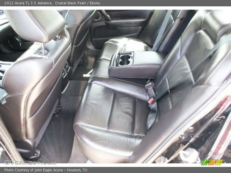 Crystal Black Pearl / Ebony 2012 Acura TL 3.5 Advance