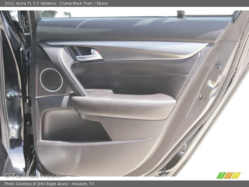 Crystal Black Pearl / Ebony 2012 Acura TL 3.5 Advance