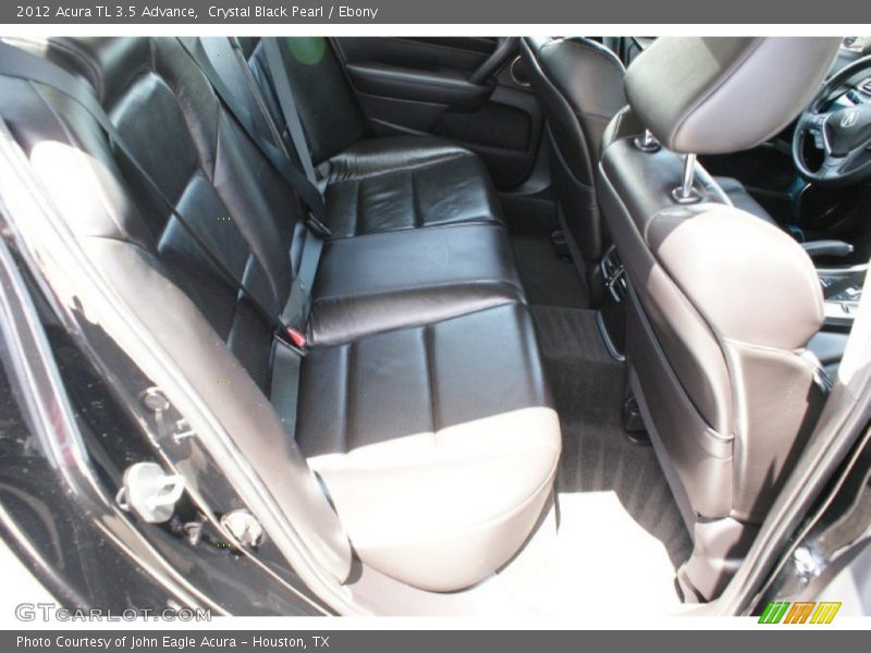 Crystal Black Pearl / Ebony 2012 Acura TL 3.5 Advance