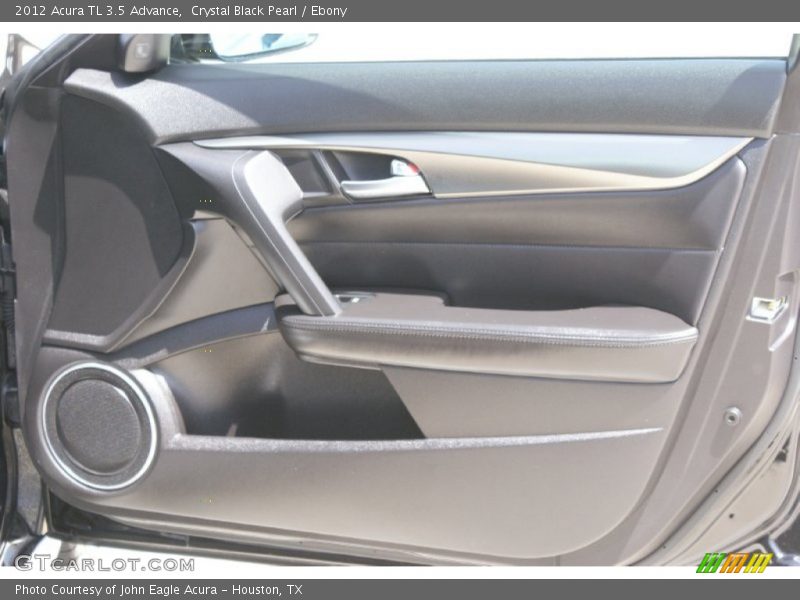 Crystal Black Pearl / Ebony 2012 Acura TL 3.5 Advance