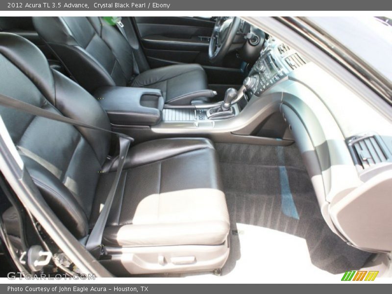 Crystal Black Pearl / Ebony 2012 Acura TL 3.5 Advance