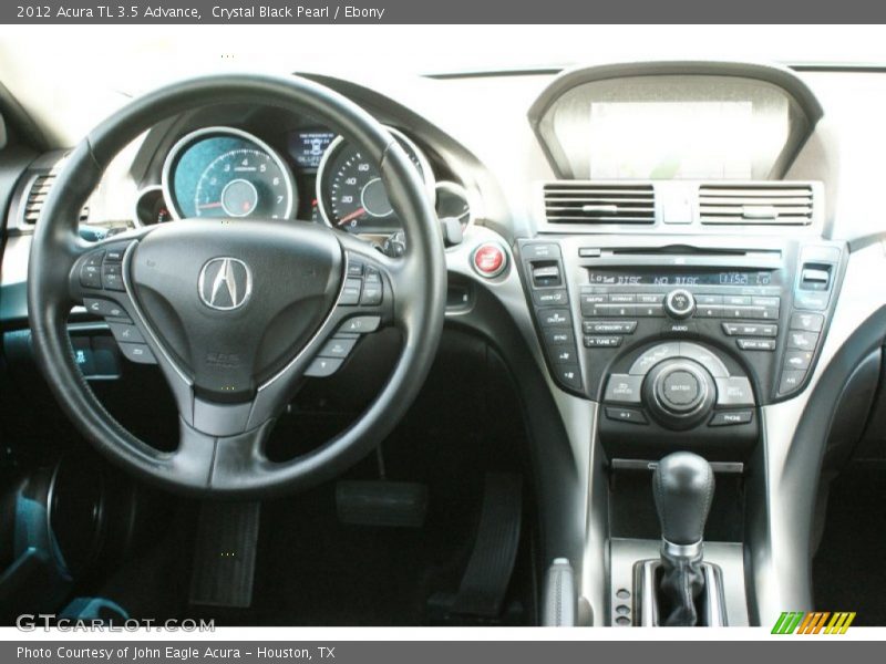 Crystal Black Pearl / Ebony 2012 Acura TL 3.5 Advance