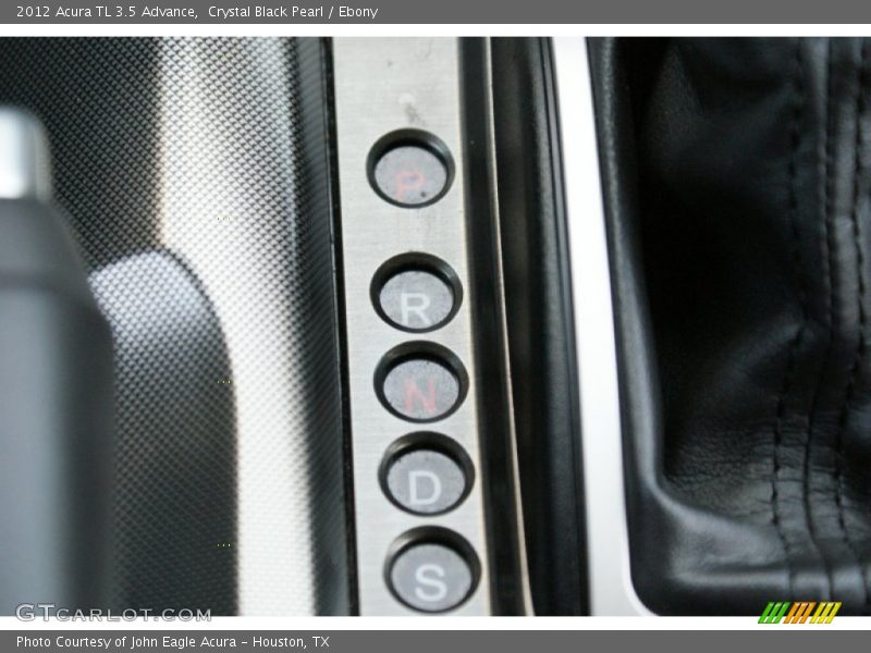 Crystal Black Pearl / Ebony 2012 Acura TL 3.5 Advance