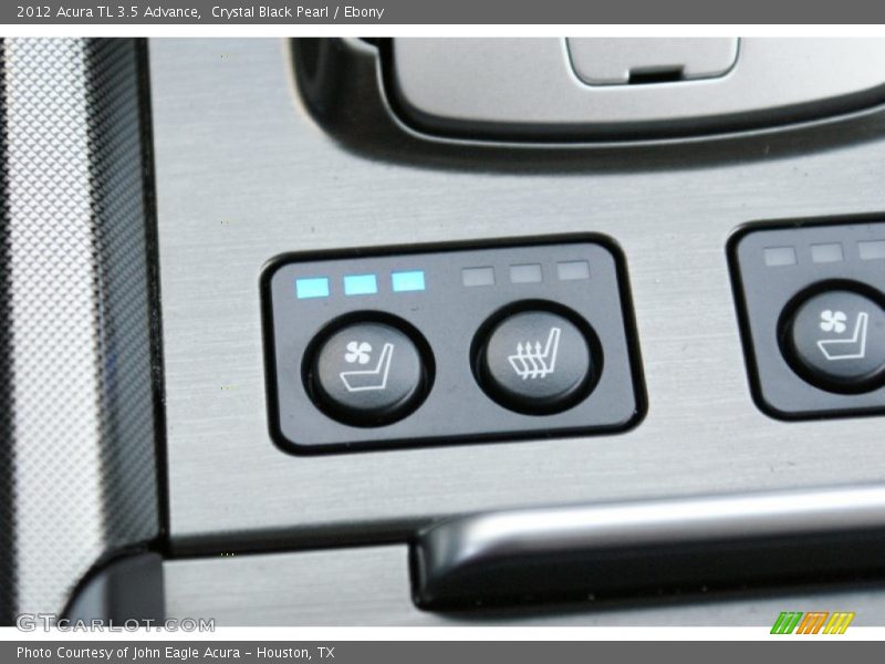 Crystal Black Pearl / Ebony 2012 Acura TL 3.5 Advance